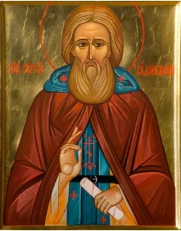 Сергий Радонежский, прп_027(79х100см)