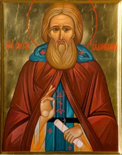 Сергий Радонежский, прп_027(79х100см)