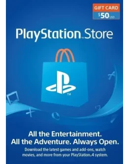 Playstation Network PSN 50 (USA) - без комиссии Playstation Network PSN 50 (USA) - без комиссии