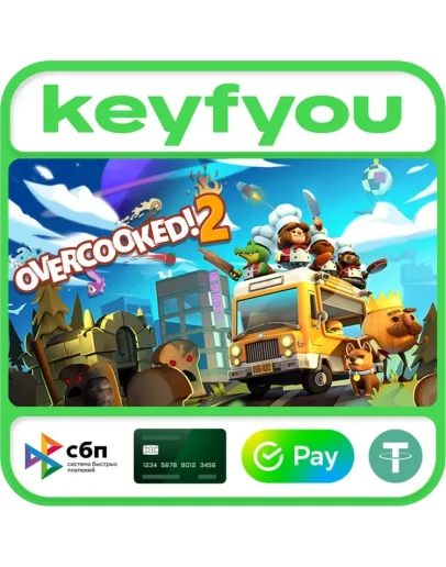 Overcooked! 2 / STEAM КЛЮЧ Overcooked! 2 / STEAM КЛЮЧ