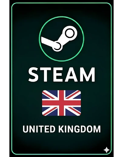Steam Подарочная карта 530 GBP(United KINGDOM)