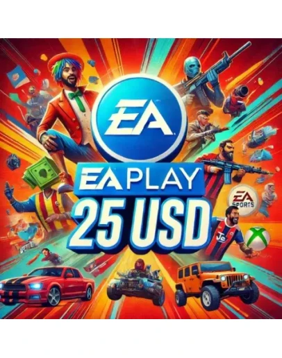 EA PlayПодарочная карта на25 долларов США(регионСША)