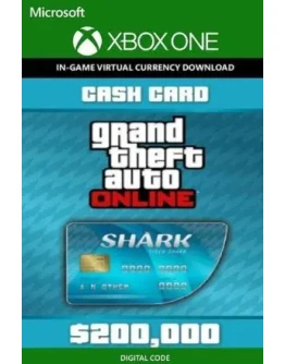 GTA Online TIGER SHARK CASH CARD XBOX ONE