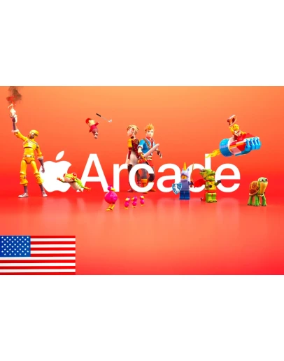 Промокод Apple Arcade 2 мес (Apple ID США)