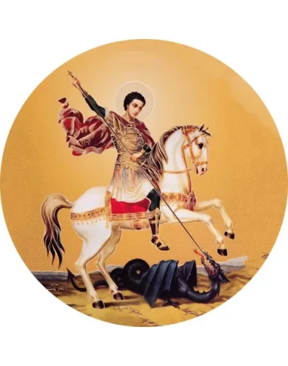 Георгий Победоносец, вмч_014(80х80см)