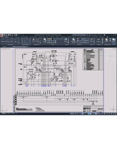 Примеры схем автоматизации