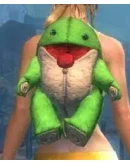 Guild Wars 2: Green Plush Quaggan Backpack Cove