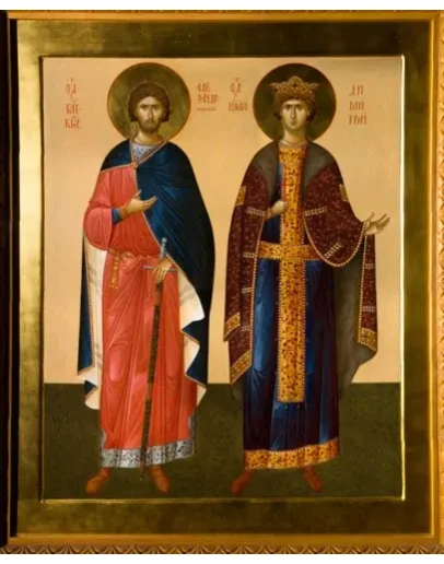 Александр Невский, благ-кн и св-царевич Димитрий_001