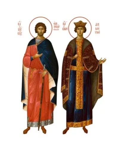 Александр Невский, благ-кн и св-царевич Димитрий_001