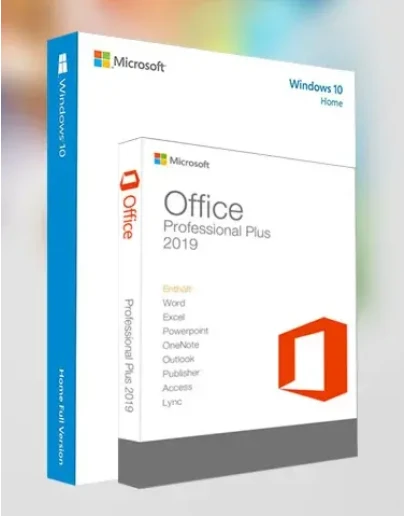 Windows 10 Home + Office 2019 Pro Plus c привязкой