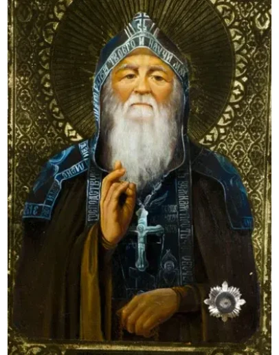 Амфилохий Почаевский, прп_004(80х107см)