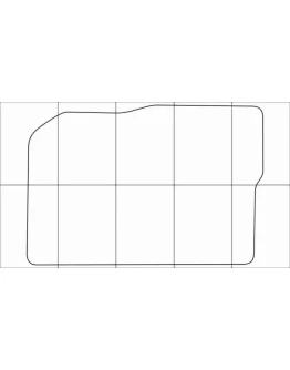 CHEVROLET CAPTIVA 2006-2011 Лекала автоковриков, вектор