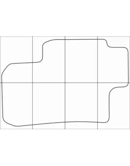 CHEVROLET EPICA 2006-- Лекала автоковриков, вектор