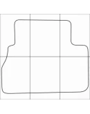 CHEVROLET EPICA 2006-- Лекала автоковриков, вектор