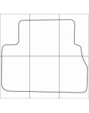 CHEVROLET EPICA 2006-- Лекала автоковриков, вектор