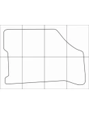 CHEVROLET LACETTI 2004-- Лекала автоковриков, вектор