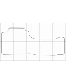 CHEVROLET TAHOE 2006-2014 Лекала автоковриков, вектор