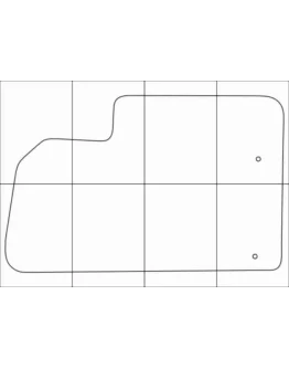 CITROEN BERLINGO 2008-- Лекала автоковриков, вектор