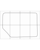 CITROEN BERLINGO 2008-- Лекала автоковриков, вектор