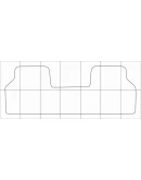 CITROEN BERLINGO 2008-- Лекала автоковриков, вектор