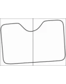 CITROEN С3 PICASSO 2008-- Лекала автоковриков, вектор