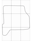 DERWAYS JEEP (China) Лекала автоковриков, вектор