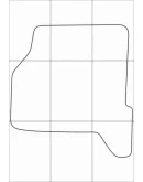 DERWAYS JEEP (China) Лекала автоковриков, вектор