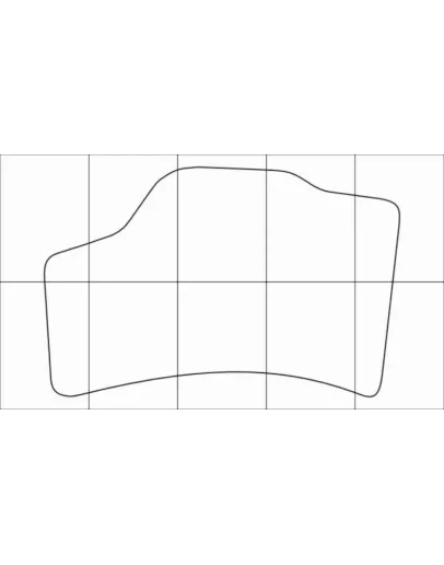 FIAT ALBEA 2002-- Лекала автоковриков, вектор