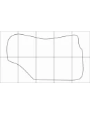 FIAT ALBEA 2002-- Лекала автоковриков, вектор