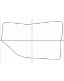 FIAT BRAVO 2007-- Лекала автоковриков, вектор