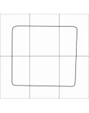 FIAT PANDA 2011-- Лекала автоковриков, вектор