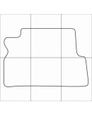 FORD FOCUS C-MAX 2003-- Лекала автоковриков, вектор