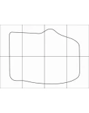 FORD FOCUS III 2011-- Лекала автоковриков, вектор