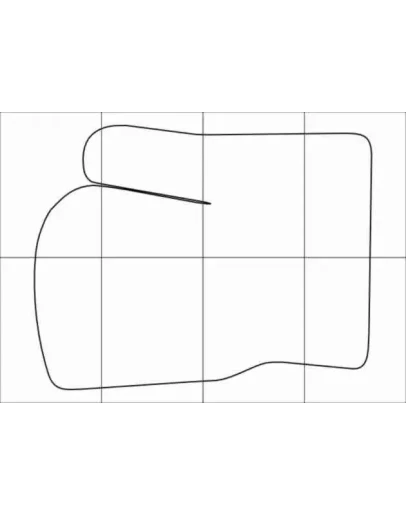 FORD FOCUS S-MAX 2005-- VIP Лекала автоковриков, вектор