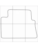 FORD FOCUS S-MAX 2005-- VIP Лекала автоковриков, вектор