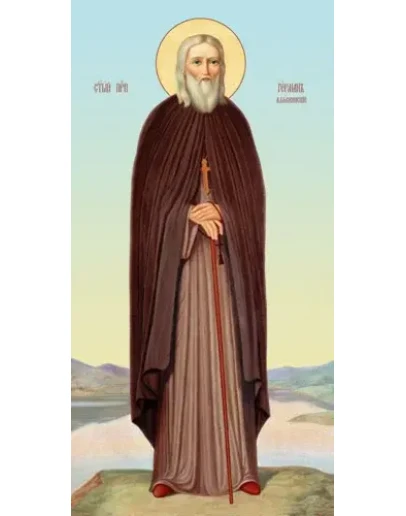 Герман Аляскинский, прп_001(50х100см)