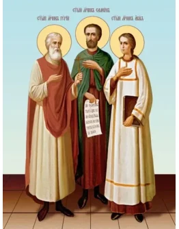 Гурий, Самон и Авив, мчч_001(62х81см)