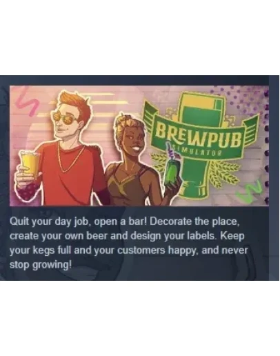 Brewpub Simulator АВТОДОСТАВКА STEAM GIFT РОССИЯ