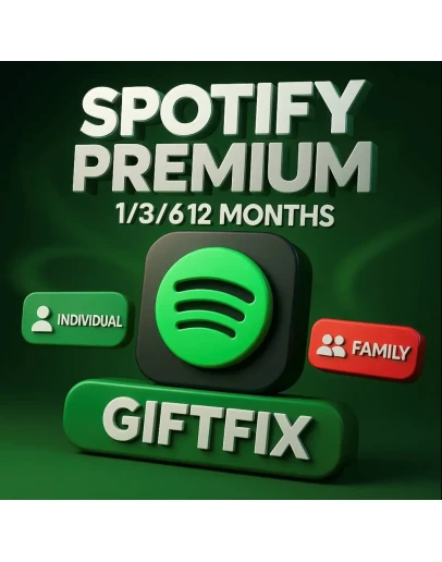 Spotify Premium 1-3-6-12 Египет Нигерия