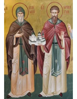 Евфимий и Макарий, прпп_001(126х179см)