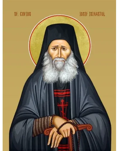 Иосиф Исихаст, прп_001(30х40см)слои