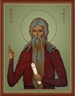 Макарий Египетский, прп_001(56х71см)