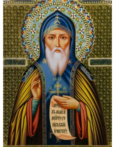 Мефодий Почаевский, прп_001(82х110см)
