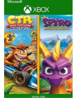 CRASH TEAM RACING NITRO-FUELED + SPYRO XBOX КЛЮЧ