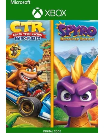 CRASH TEAM RACING NITRO-FUELED + SPYRO XBOX КЛЮЧ