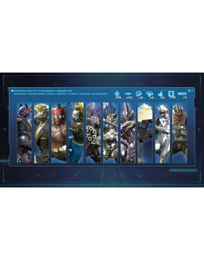 Пропуск Выжившего для 1 Сезона Exoprimal Премиум XBOX