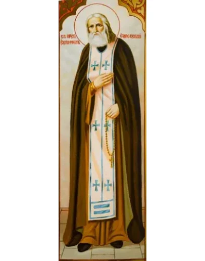 Серафим Саровский, прп_005(80х240см)