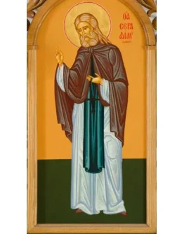 Серафим Саровский, прп_007(61х110см)