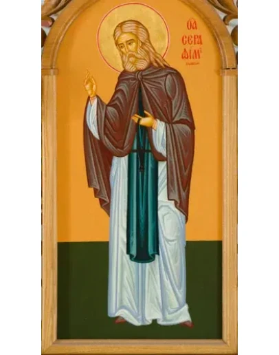 Серафим Саровский, прп_007(61х110см)
