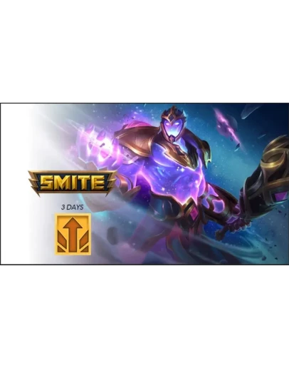SMITE: 3 Day Account Booster код (global) на 3 дня